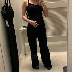 Black Lace Backed Romper